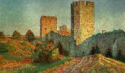anders trulson visby ringmur France oil painting artist